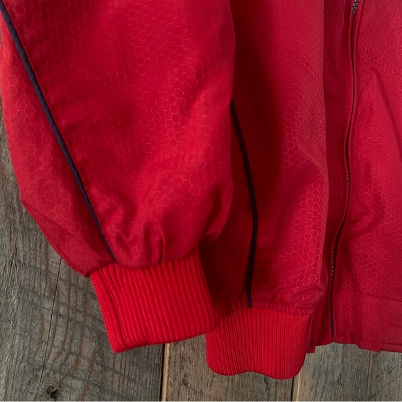 Boy’s M 10/12 MAJESTIC Authentic Collection MLB RED SOX Dugout Zip Up Red Jacket - Picture 8 of 16